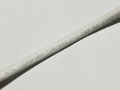 Berk-Tek 10167485 23/4P Cat6A Shielded Network Cable F/UTP 10G CMP White /50ft