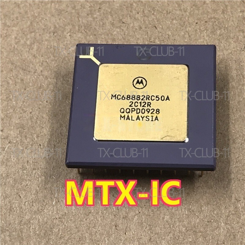 MTX-IC 1X MC68882RC50A DSP Floating-Point 32bit 46MIPS 68-Pin PGA Fast Delivery