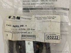 Eaton Crouse-Hinds NRL96-1 , 15 A , 125 V Receptacle