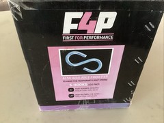 F4P TLS14/2-100 TEMP LT STRING 100FT 10 SOCKET JOBSITE LIGHTING 14/3 Temporary
