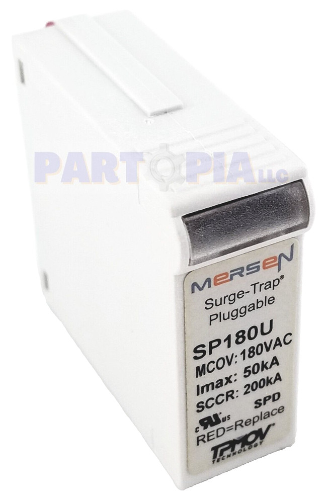Mersen / Ferraz Shawmut SP180U Surge-Trap Pluggable, MCOV: 180VAC, Imax: 50kA