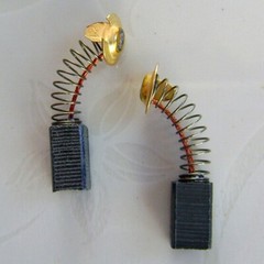 10 PCS 6x10x17mm Carbon Brushes for Generic Electric Motor ZBDE P253C YL