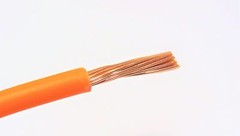AUTOMOTIVE WIRE 10 AWG HIGH TEMPERATURE GXL WIRE ORANGE 50 FT MADE IN U.S.A