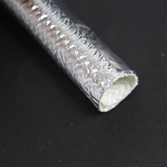1-1/5″(30mm) ID Self-wrap Heat Shield Sleeve Thermal for Hoses Cables Automotive