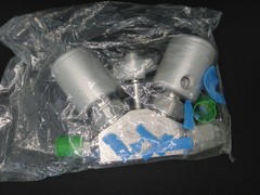 Nupro Valve Manifold Assembly 6LV-DV8199PAA 3 Ports 2 Stations Pneumatic Diaphr