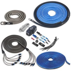 True 4 Gauge 100% OFC Complete Amplifiers Wiring Kit with 5/6 Channel RCA-XKIT46