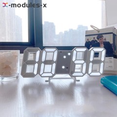 Fashion 3D LED Digital Clock Multifunction Electronic Clock Home Decoration New