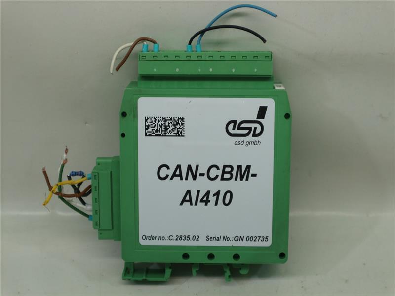 ESD GMBH CAN-CBM-AI410 CANCBMAI410 Module 30Days Warranty Expedited Shipping
