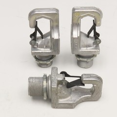 3/4″ HID Fixture Hanger Safety Hook Cast Aluminum Lot Of 3