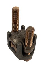 Burndy KVSW44 OKLIP Mechanical Connector with Spacer Bar 500-1000 kcmil Run NEW