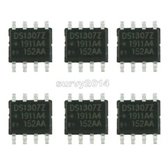10PCS DS1307 DS1307Z SOP-8 RTC SERIAL 512K I2C Real-Time Clock IC
