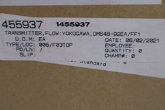 YOKOGAWA EJA110E-DMS4G-912EB/FF1/D1/K2 – EJA110E DIFFERENTIAL TRANSMITTER NEW