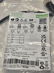 MURR ELEKTRONIK 7000-40021-6340100 DOUBLE-ENDED CORDSET BRAND NEW c2-1
