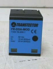 TRANSTECTOR DUAL TRACK SIGNAL ARRESTOR I²R – DSA-MOD REPLACEABLE MODULE NEW