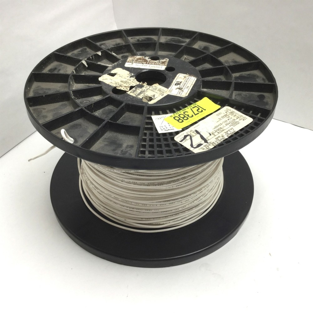 Silver Plated Copper Electrical Wire, Length: ~800ft, 12AWG, Rating: 300V