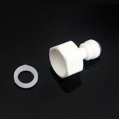 1/4″ Push Fit -1/4″ Female Thread PE Pipe Fitting Hose Quick Connector Muti-size