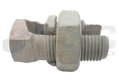 BLACKBURN 40H SPLIT BOLT CONNECTOR, LOT OF 4, 4/0 STR, 250MCM, 1 STR