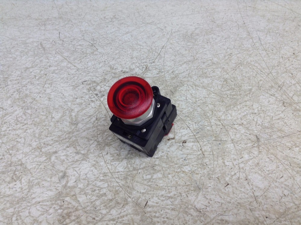Control Concepts HFVPPM24L Red Illuminated Push Pull Button CBFS (OK)