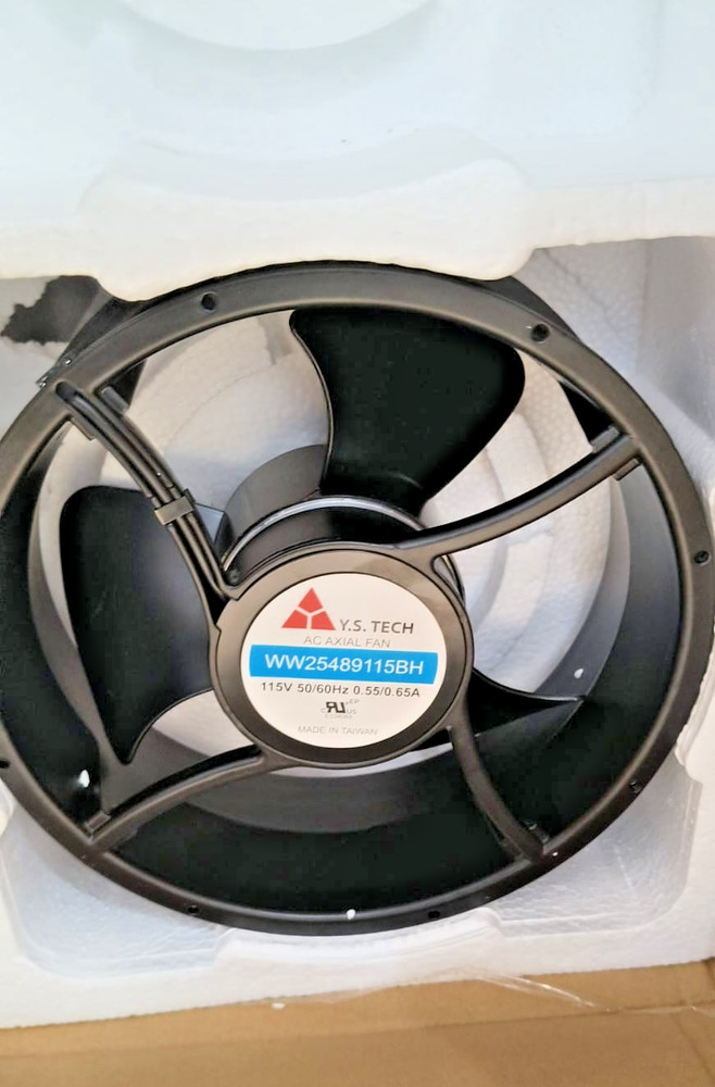 1PC-Y.S TECH WW25489115BH AC Axial Fan 115V 50/60Hz 0.55/0.65A- Brand New