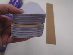 3M IMPERIAL HOOKIT 50 SANDING SHEETS 16 1/2″ X 2 3/4″ 734U P180