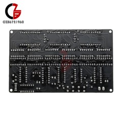 Digital Circuit Clock DIY Electronic Kit Electronic Clock Teaching Kit With Case