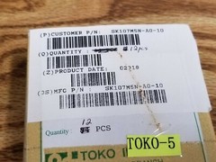 (5 PCS) SK107M5N-AO-10 FM Ceramic Filter TOKO *US STOCK*