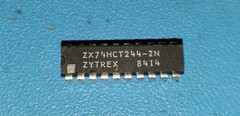 Lot of 8 Zytrex IC DIP-20 Part # ZX74HCT244-2N