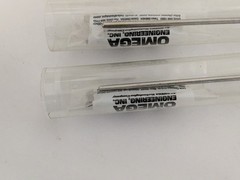 Lot of 2 Omega Engineering JQSS-18U-12 Thermocouples, Probes