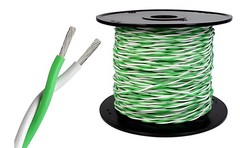 0.12~2.5mm² Wire Twisted Pairs 1~100 Metres Long PTFE hi-temp wire twisted pair