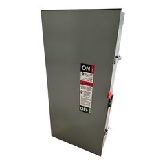 GE ABB TG3224R 200A 240V Fusible Safety Switch 2-Pole NEMA 3R Outdoor Disconnect