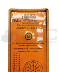 LUMBERG AUTOMATION ASBSV 8/LED 5 SENSOR DISTRIBUTION BOX