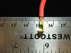 20 Inline Fuse Holders ~8″ 9/10 gauge copper, w/BUSS ACC20 32V glass fuse (L BB)