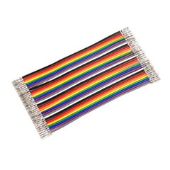 40 Dupont Jump Wire F-F Jumper Breadboard Cable Lead HOBBY Length 10cm – 50cm
