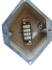 Eaton Crouse-Hinds 574BT4 Watertight Junction Box Cooper AL Type 4X, 4P T-BLK