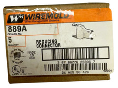 (Box of 5) Wiremold 889A Ivory NM Reducing Connector 800 Series *Free Shipping*