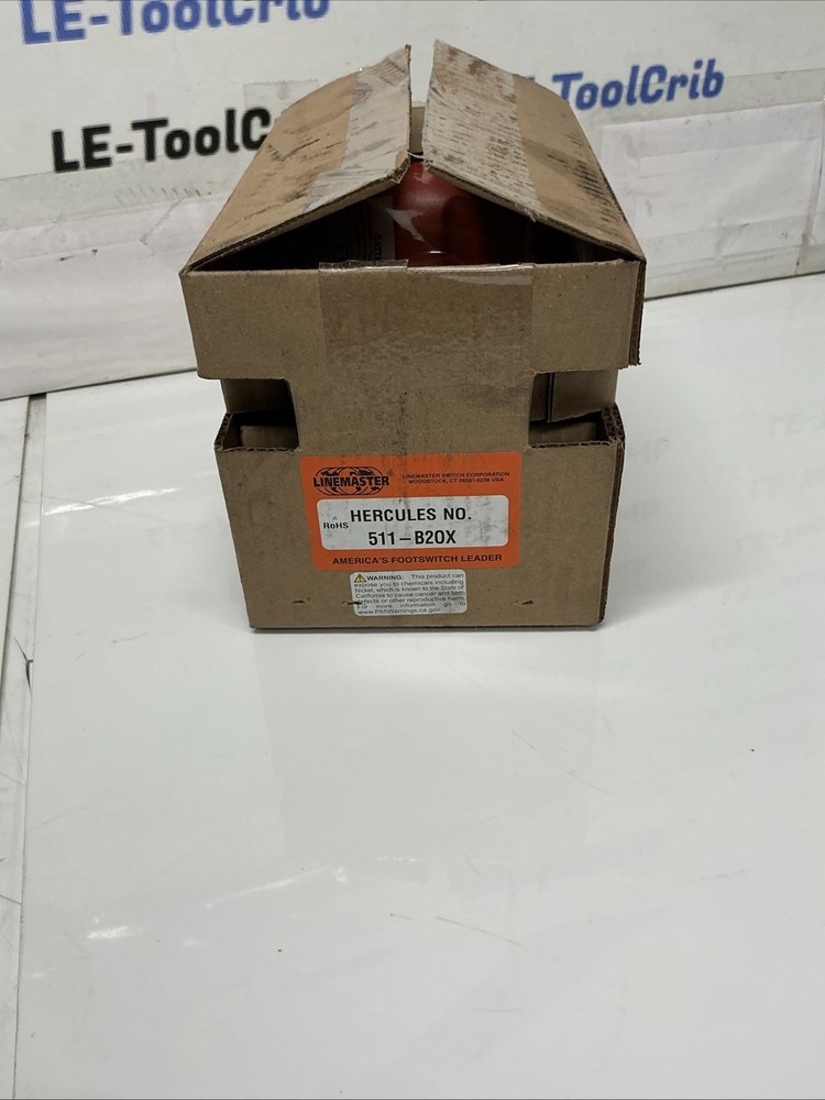 Linemaster Hercules 511-B20X Foot-switch. W-976s
