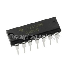 10PCS IC TL084 TL084CN ST OPAMP JFET 3MHZ QUAD 14DIP NEW