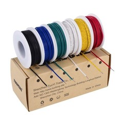 180ft 22 AWG Solid Core Hookup Wire Kit