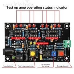 DC12V T2 Operational Amplifier Test Board Operational Amp Tester 10Hz-200Khz