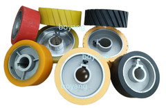 Power feeder roller wheel rubber roller woodworking milling machine drive wheel