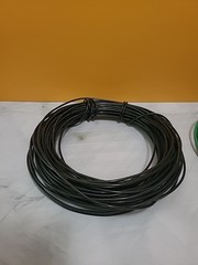 18 AWG 600V TFN SOLID COPPER WIRE 30+ FT BLACK And Green GREAT FOR TRAIN WIRE