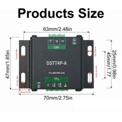 High Performances TTL RS485 Data Signal Conversion Module for Industrial Use
