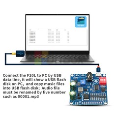 DC6-35V Voice Playback Module 9-Channel one-to-one Independent Low-level Trigger