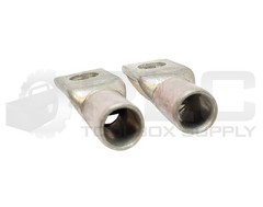 NEW LOT OF 2 ABB THOMAS&BETTS 54153-TB ONE-HOLE LUG CONNECTOR 1/0CU DIE 42 PINK