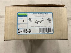 Box of (4) OZ Gedney BJ-1012-24 Bonding Jumper 1″ – 1-1/4″