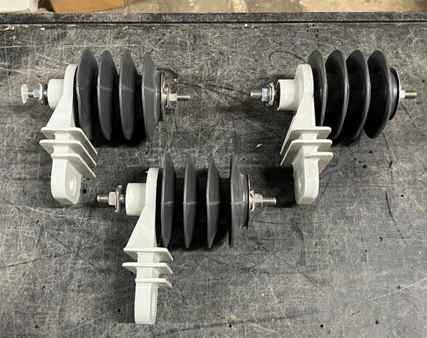 Lot of 3 HPS Ohio Brass Arrester 213705PDV 6KV rating new