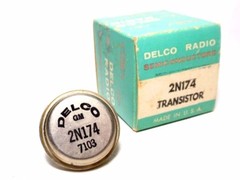 2N174 Germanium NTE105 PNP Delco 15A 55W NOS Audio Power Amp Transistor