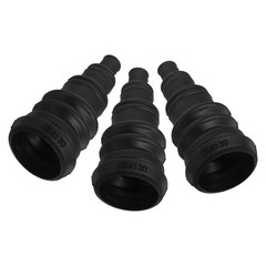 3Pcs Split Rubber Grommets for Wire Management and Fire Resistant Kit