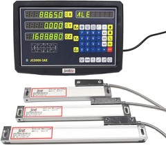 Digital Linear Scale 2/3Axis Readout DRO Display Sensor Mill Lathe EDM Grinding