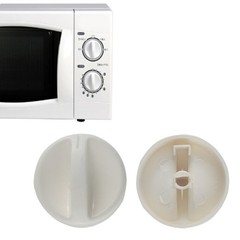 Microwave Oven D Hole Rotary Knob Timer Control Switch Clip Button Universal 2x